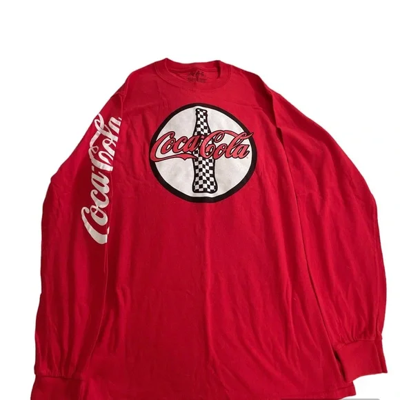 Forever 21 Tops Graphic Long Sleeve Coca Cola Shirt Poshmark